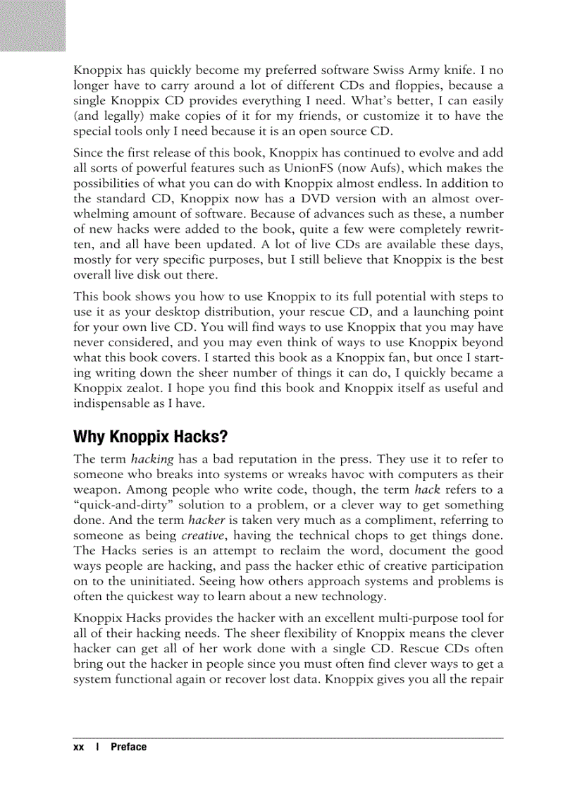 image for page Knoppix hacks