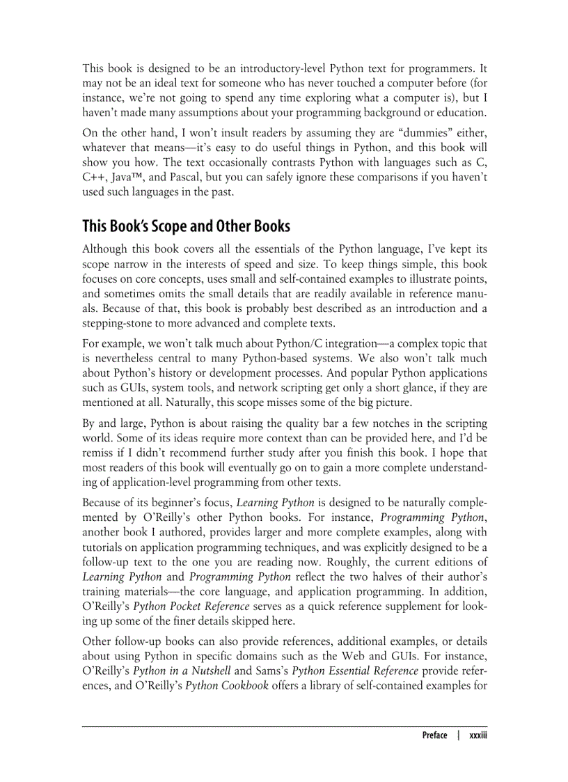 image for page Learning python