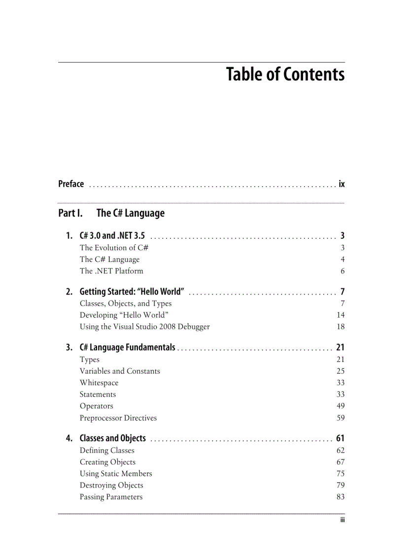image for page Programming c sharp 3 0