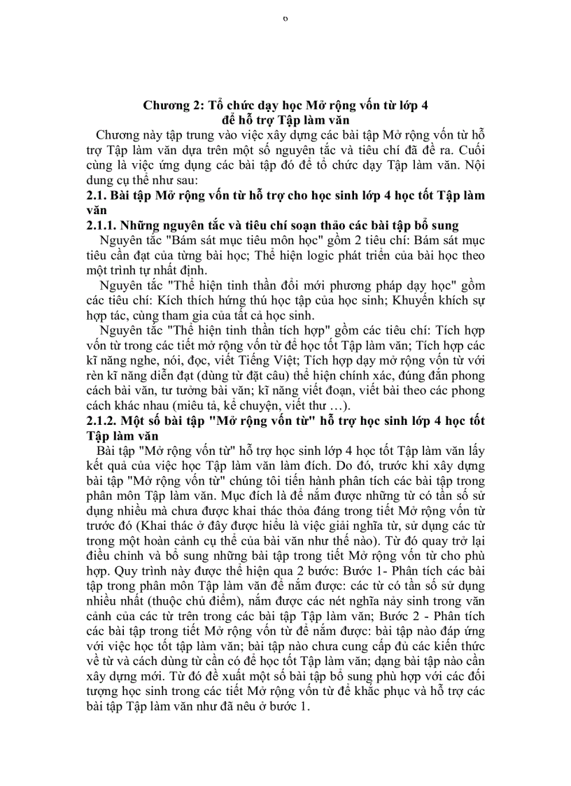 image for page Tiếng việt 4 Dạy mở rộng vốn từ lớp 4 để hỗ trợ tập làm văn