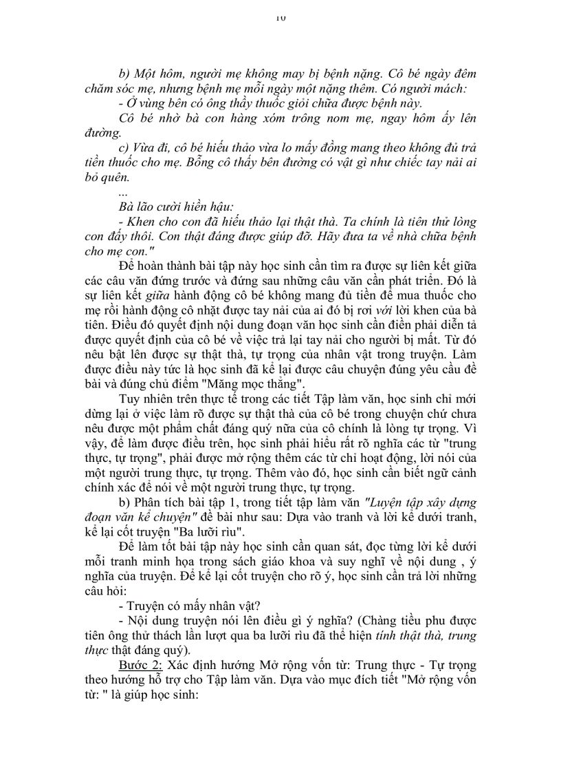 image for page Tiếng việt 4 Dạy mở rộng vốn từ lớp 4 để hỗ trợ tập làm văn