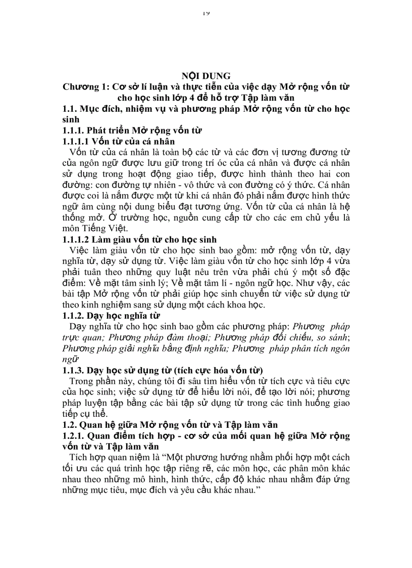 image for page Tiếng việt 4 Dạy mở rộng vốn từ lớp 4 để hỗ trợ tập làm văn