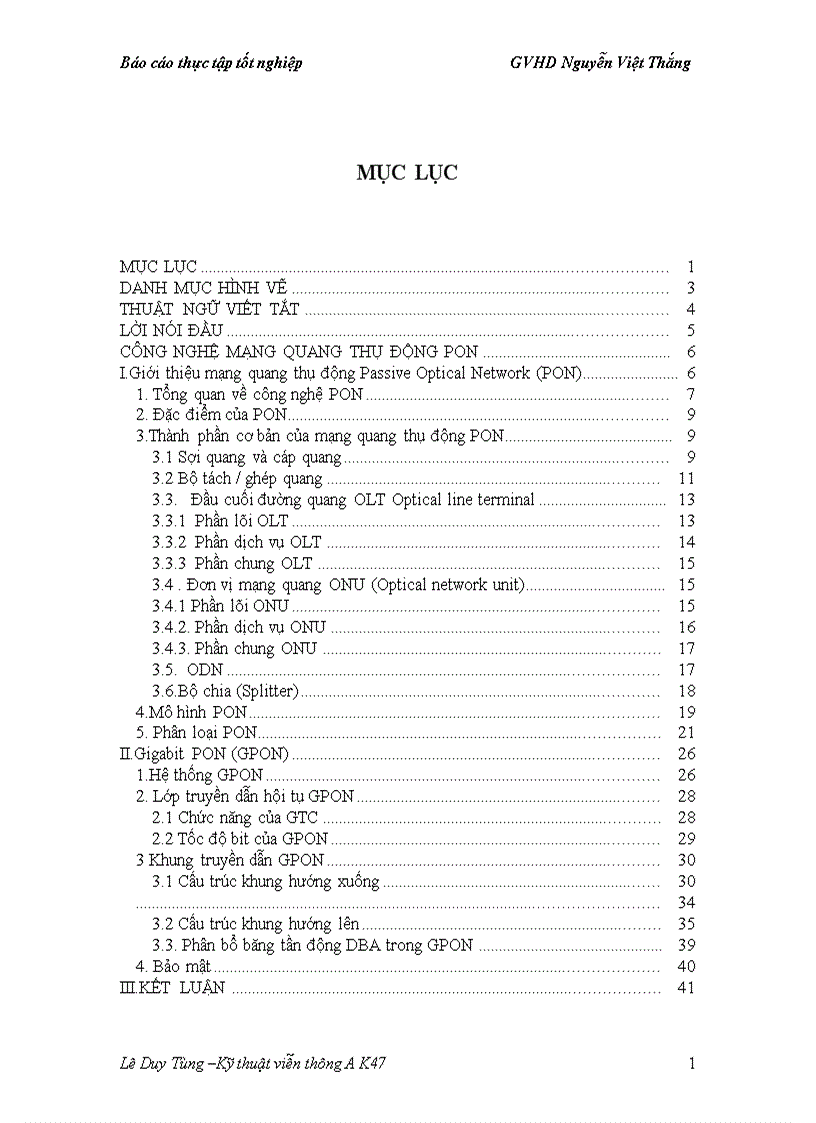 image for page Tổng quan về hệ thống GPON trong công nghệ PON
