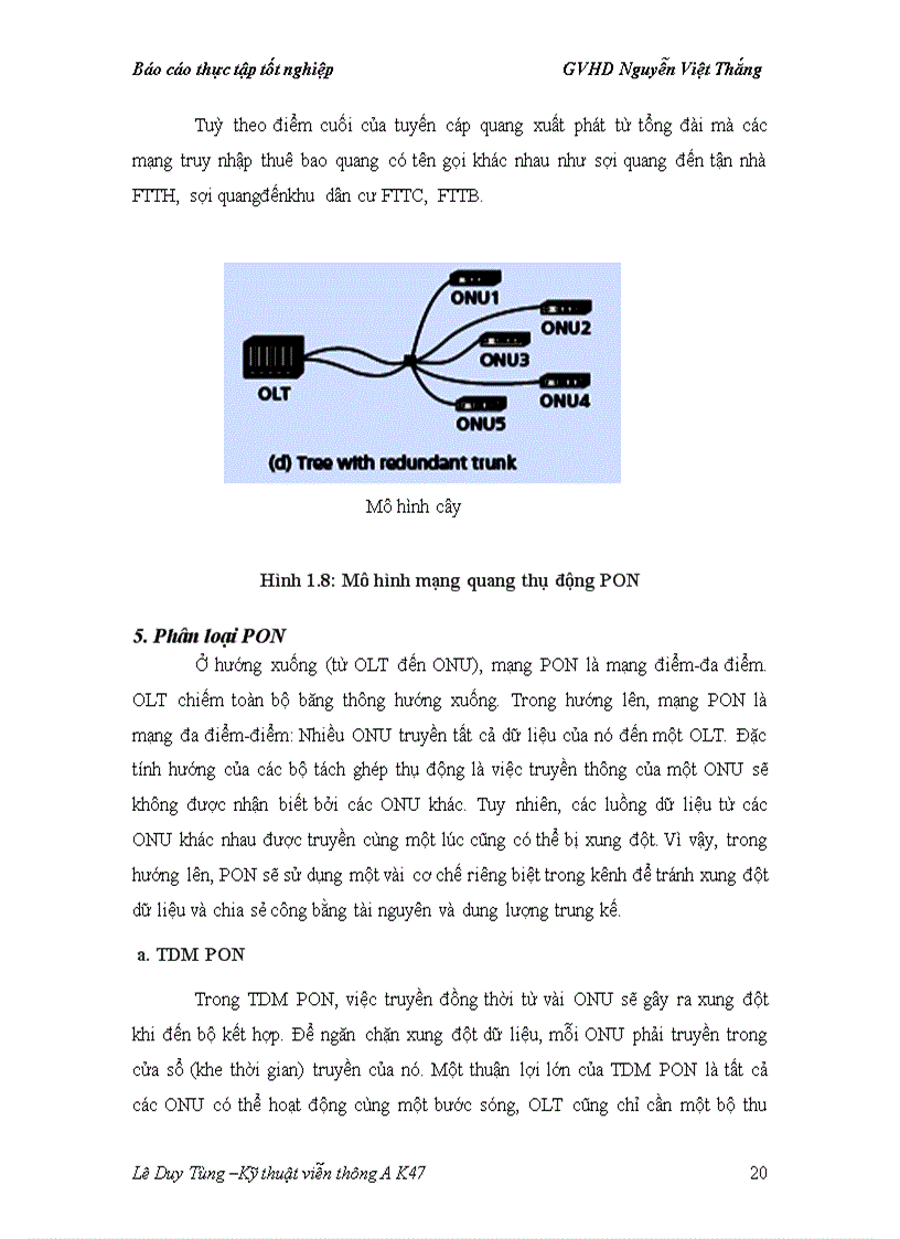 image for page Tổng quan về hệ thống GPON trong công nghệ PON
