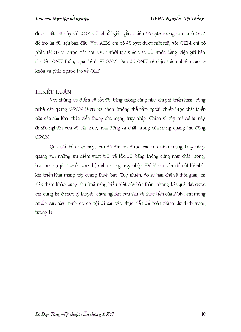 image for page Tổng quan về hệ thống GPON trong công nghệ PON