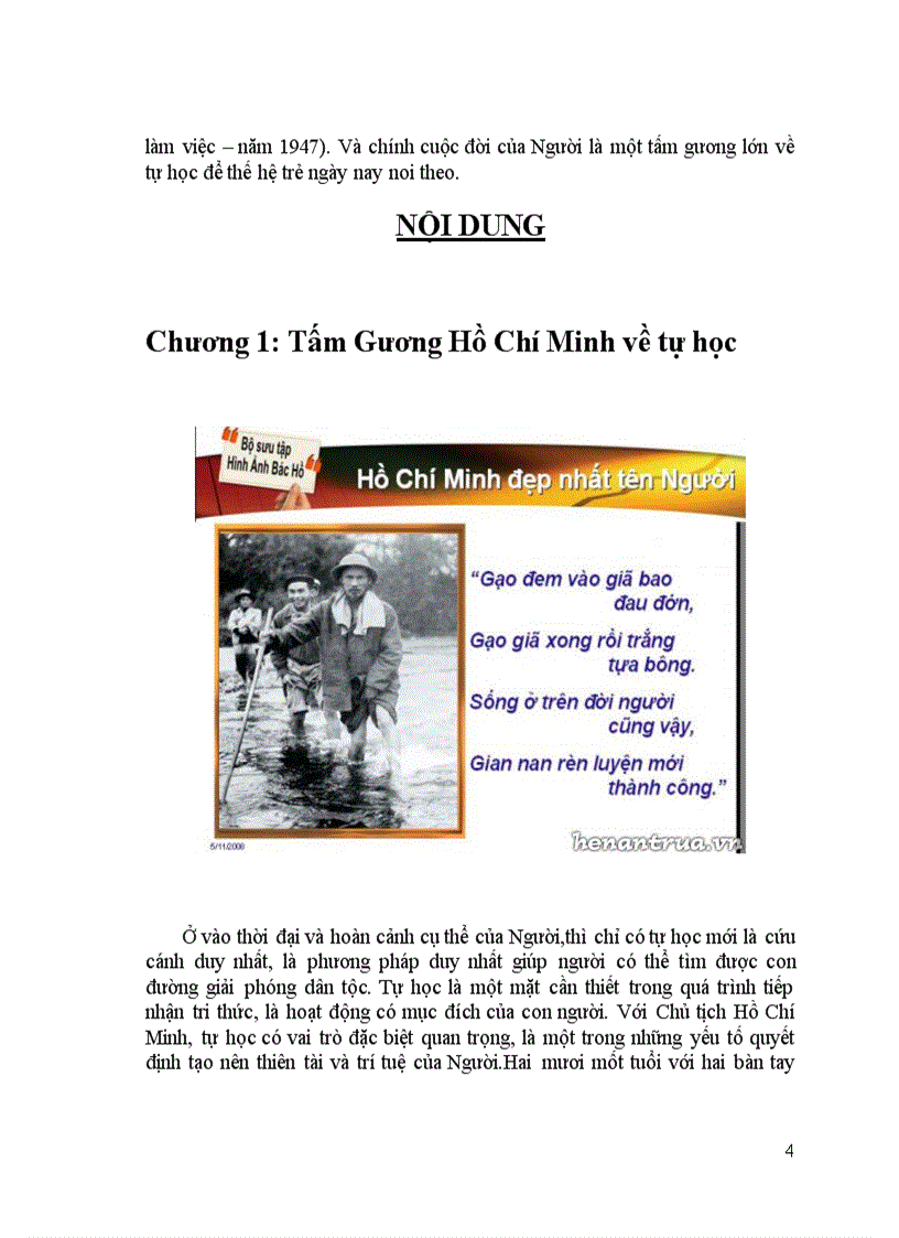 image for page Tấm gương Hồ Chí Minh về tự học