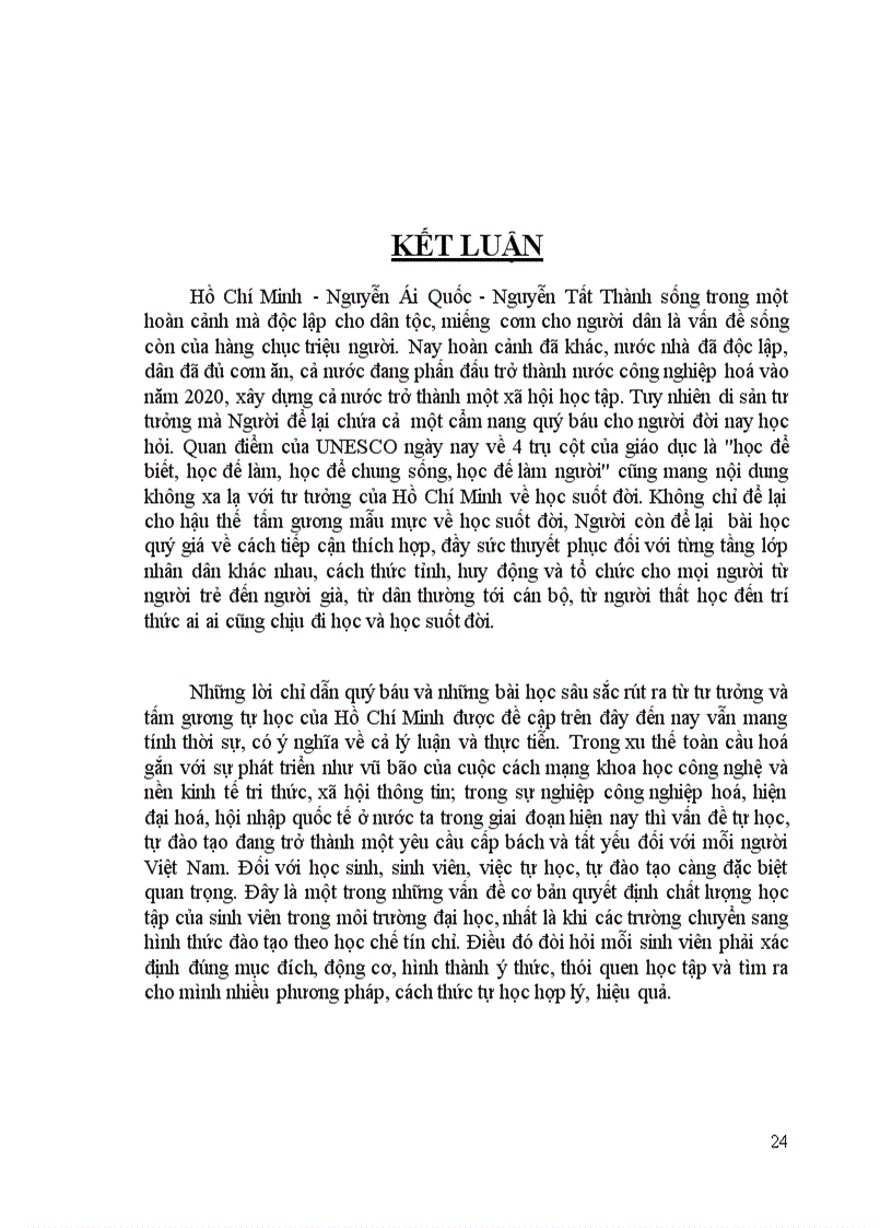 image for page Tấm gương Hồ Chí Minh về tự học