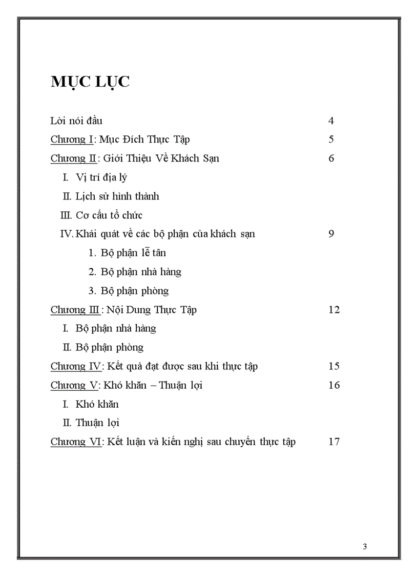 image for page Thực tập tại Khách sạn Kỳ Hòa