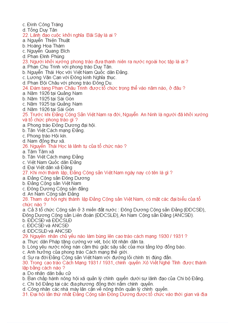 image for page 500 câu hỏi trắc nghiệm kiến thức p1