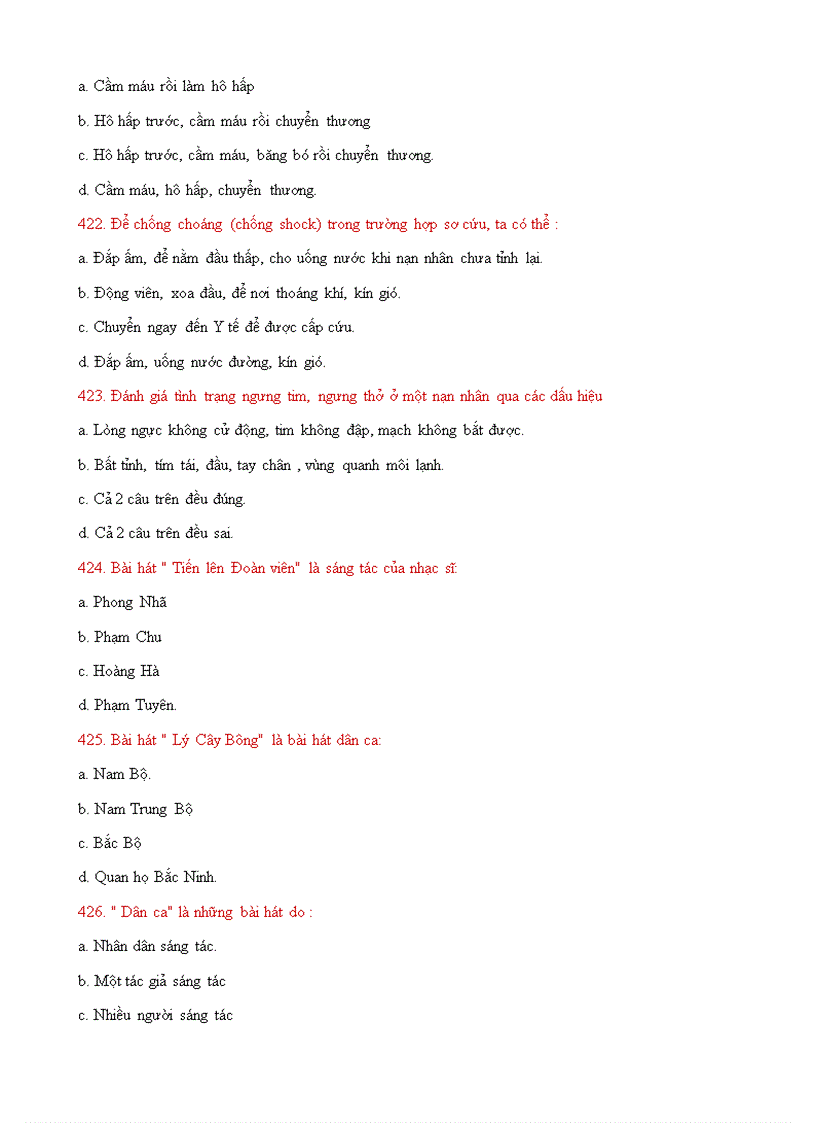 image for page 500 câu hỏi trắc nghiệm kiến thức p9