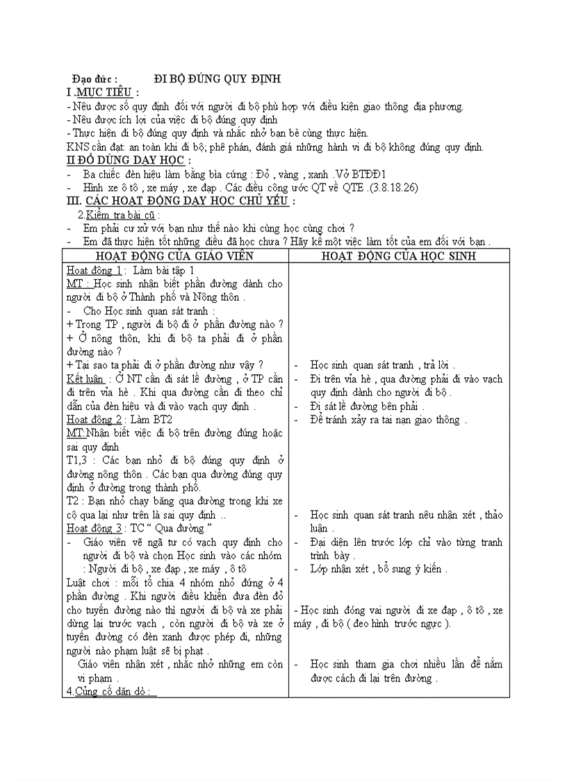 image for page Đạo đức ĐI BỘ ĐÚNG QUY ĐỊNH