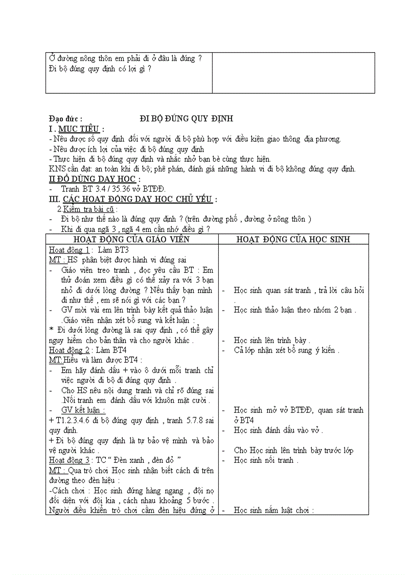 image for page Đạo đức ĐI BỘ ĐÚNG QUY ĐỊNH