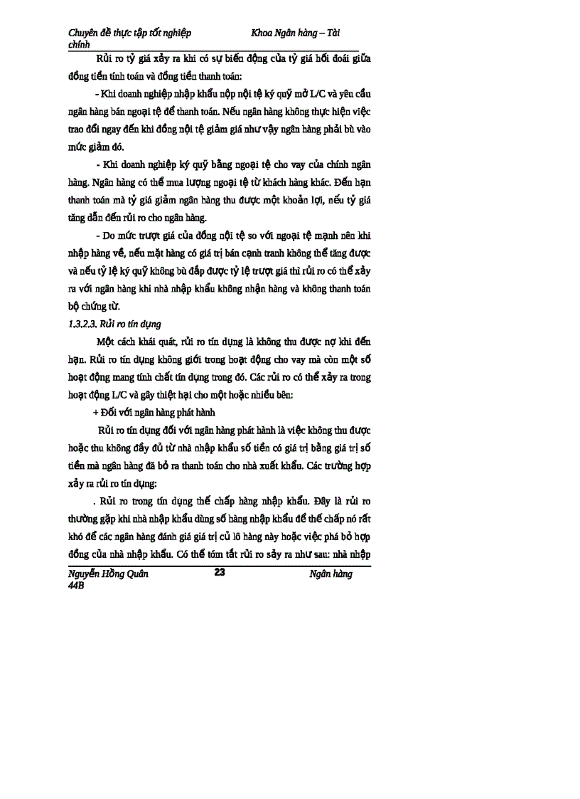 image for page Hạn chế rủi ro thanh toán quốc tế theo phương thức tín dụng chứng từ tại chi nhánh ngân hàng công thương Hoàn Kiếm