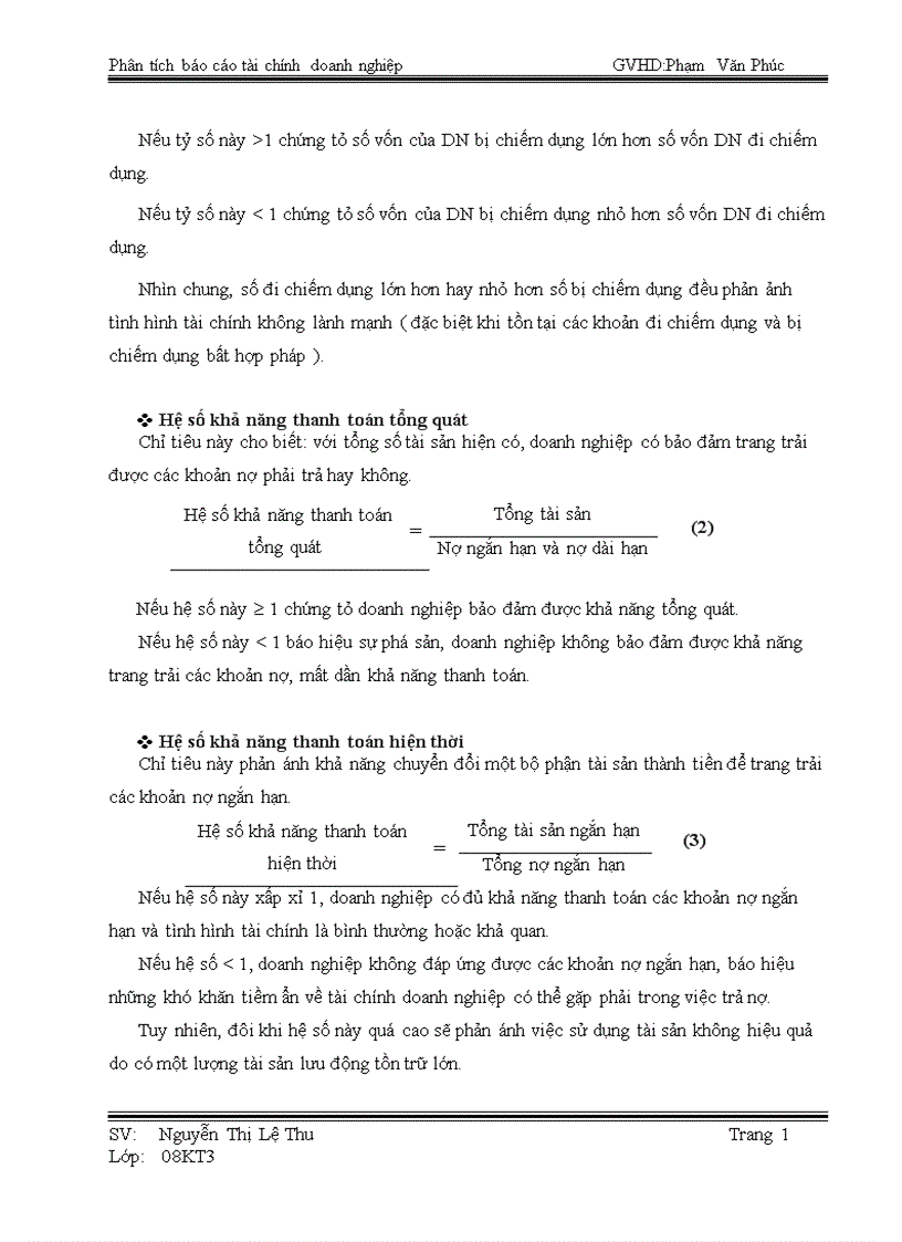 image for page Phân tích báo cáo tài chính tại công ty cổ phần Kềm Nghĩa