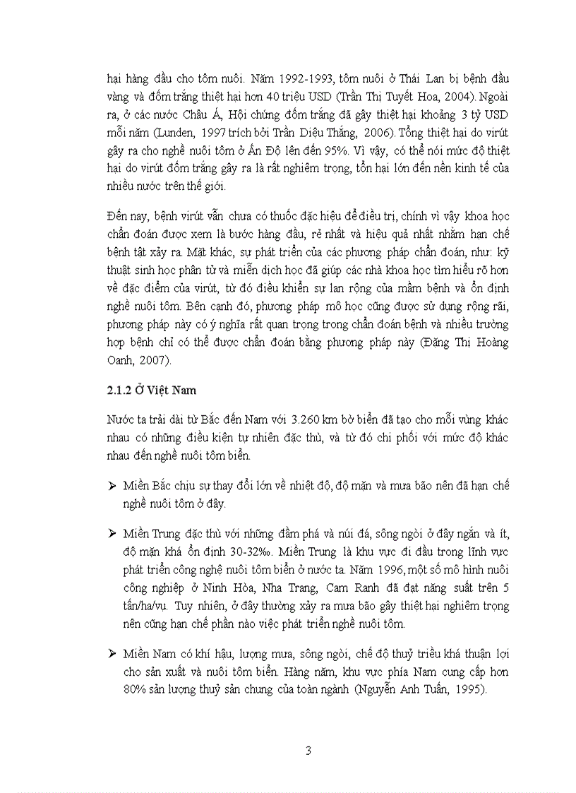 image for page Tìm hiểu sự biến đổi của vùng lặp lại thuộc ORF94 và ORF125 của virút gây bệnh đốm trắng WSSV trên tôm tại Bạc Liêu