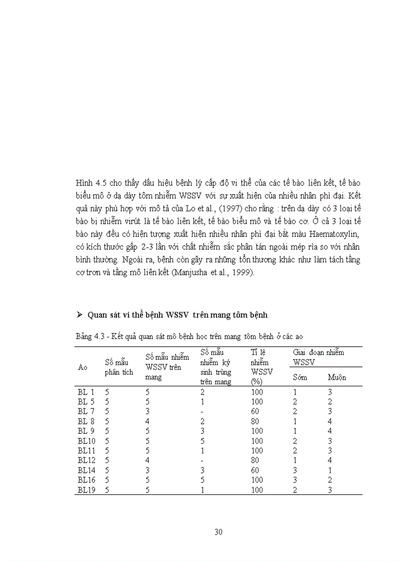 image for page Tìm hiểu sự biến đổi của vùng lặp lại thuộc ORF94 và ORF125 của virút gây bệnh đốm trắng WSSV trên tôm tại Bạc Liêu
