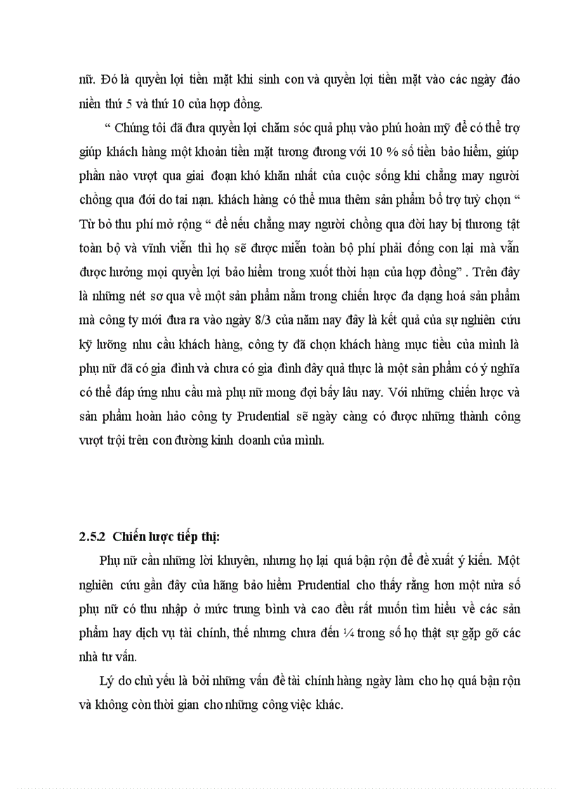 image for page Tìm hiểu một số chính sách Mareting của công ty TNHH Prudential Việt Nam