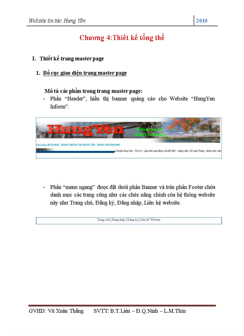 image for page LẬP TRÌNH WEB ĐỘNG VỚI ASP NET Website tin tức Hưng Yên