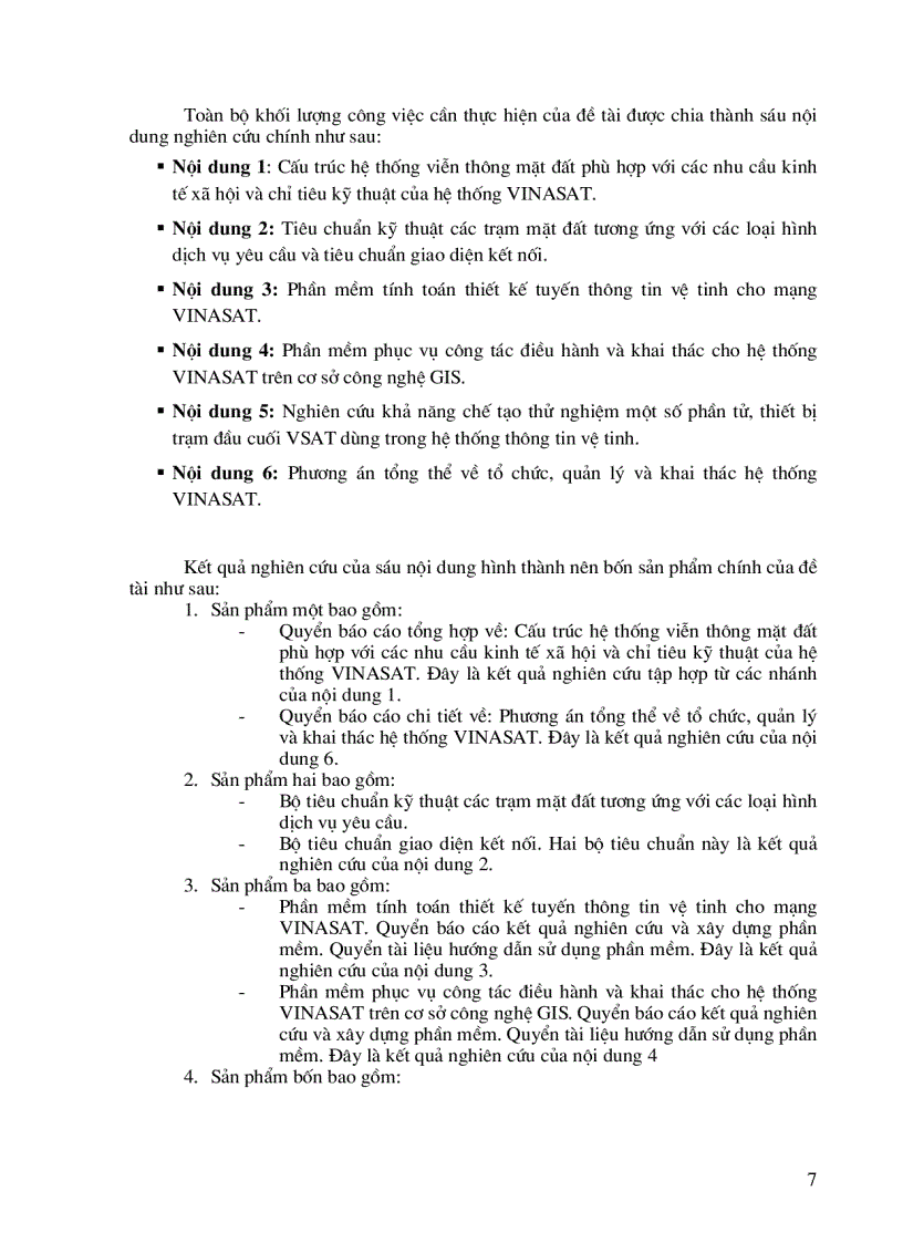 image for page Nghiên cứu cấu trúc hệ thống viễn thông mặt đất để sử dụng hiệu quả vệ tinh vinasat 1