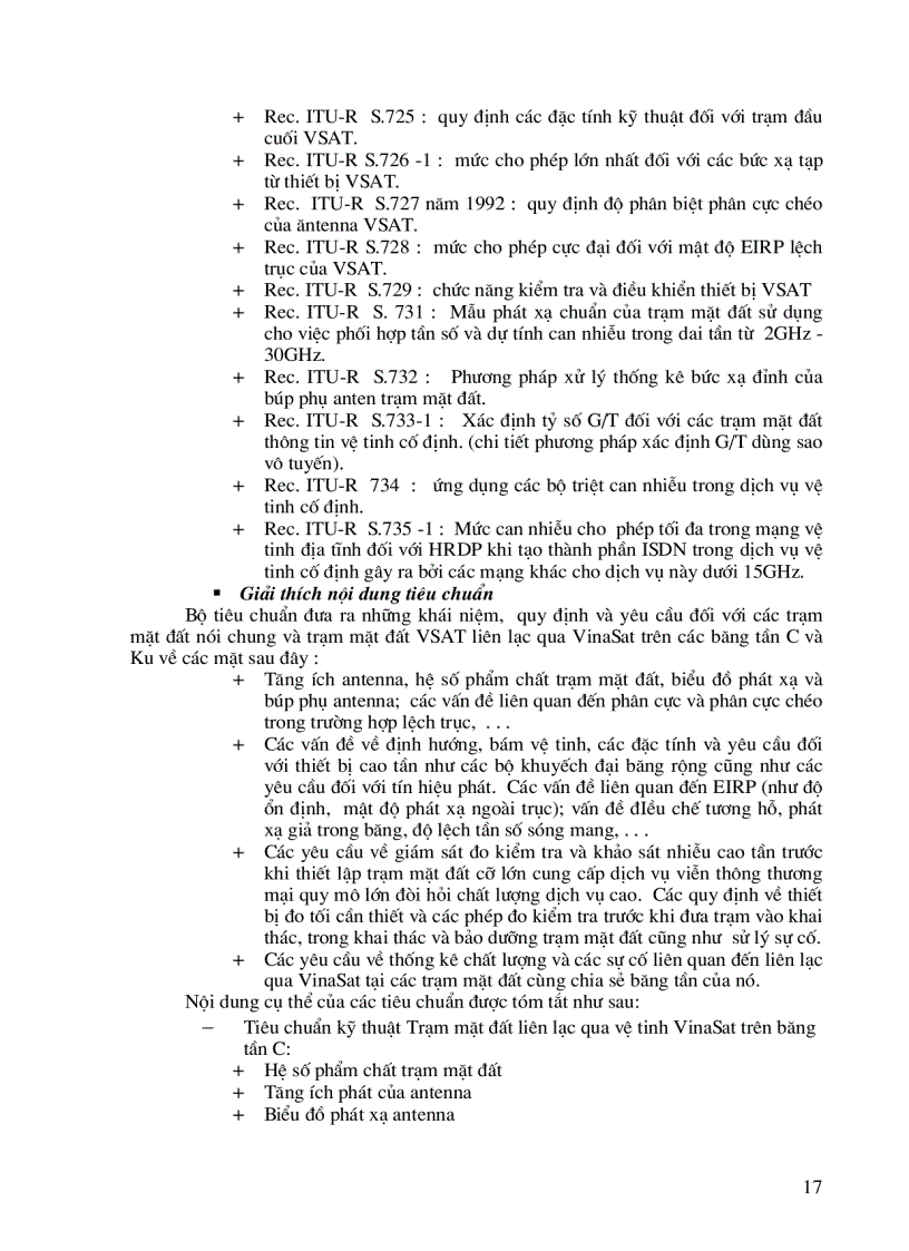 image for page Nghiên cứu cấu trúc hệ thống viễn thông mặt đất để sử dụng hiệu quả vệ tinh vinasat 1