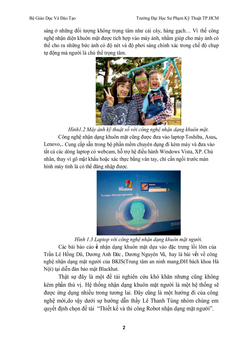 image for page Lập Trình Thiết Kế Robot Nhận Diện Mặt Người Và Bám Đối Tượng