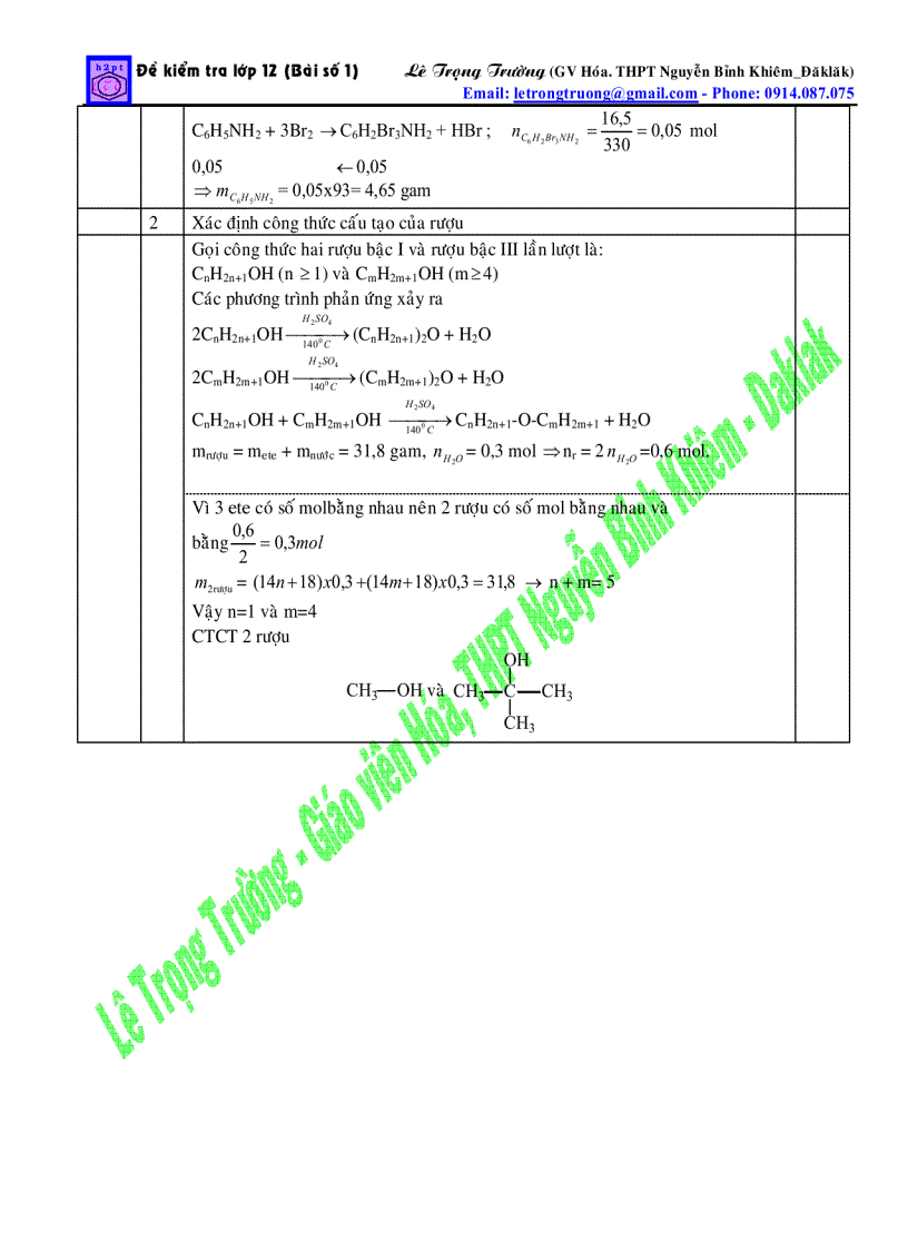 image for page Đề kiểm tra chương 1 môn hóa học đề 1