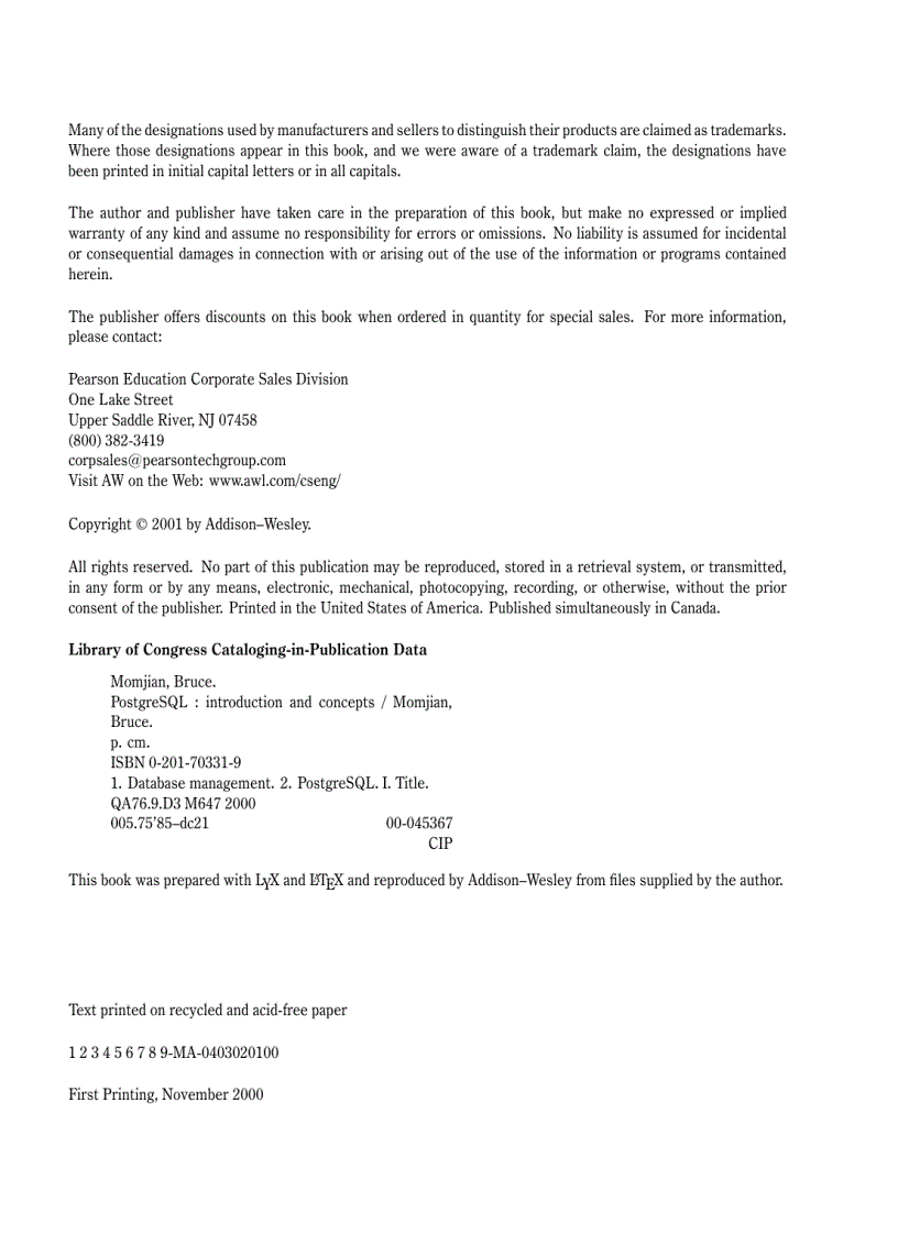 image for page Postgre sql introduction and concepts