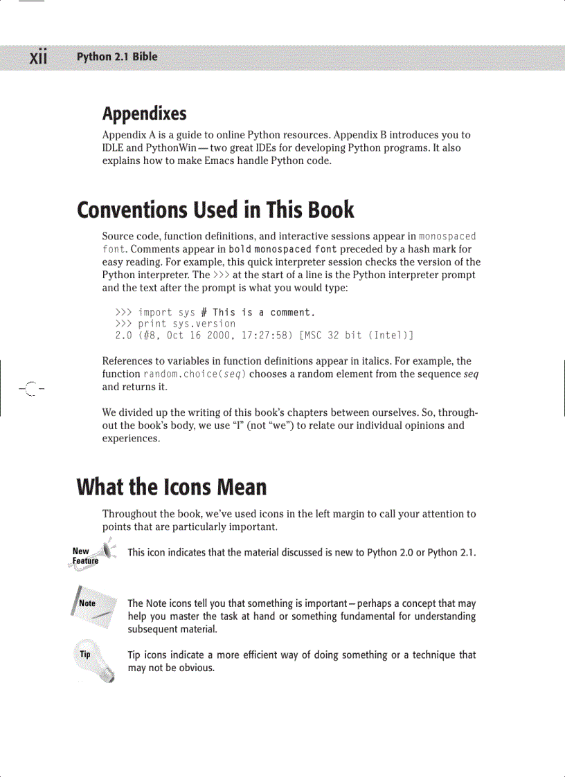 image for page Python 2 1 bible