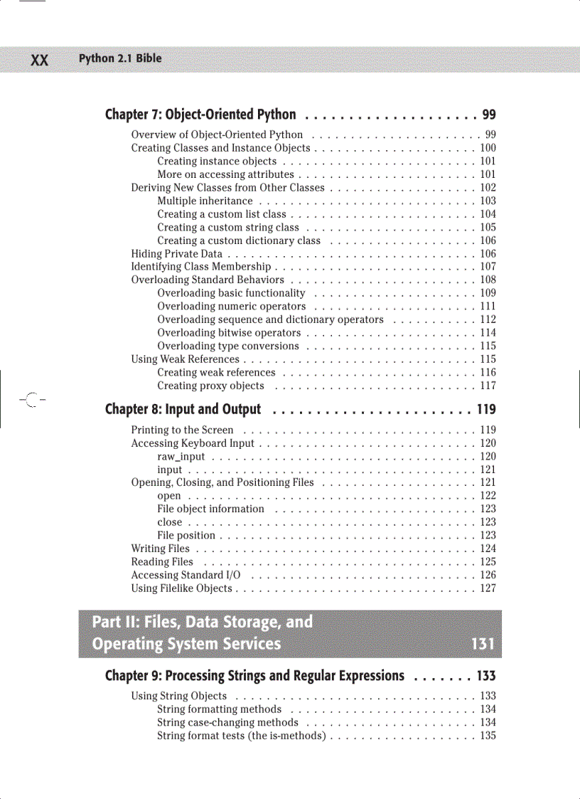 image for page Python 2 1 bible
