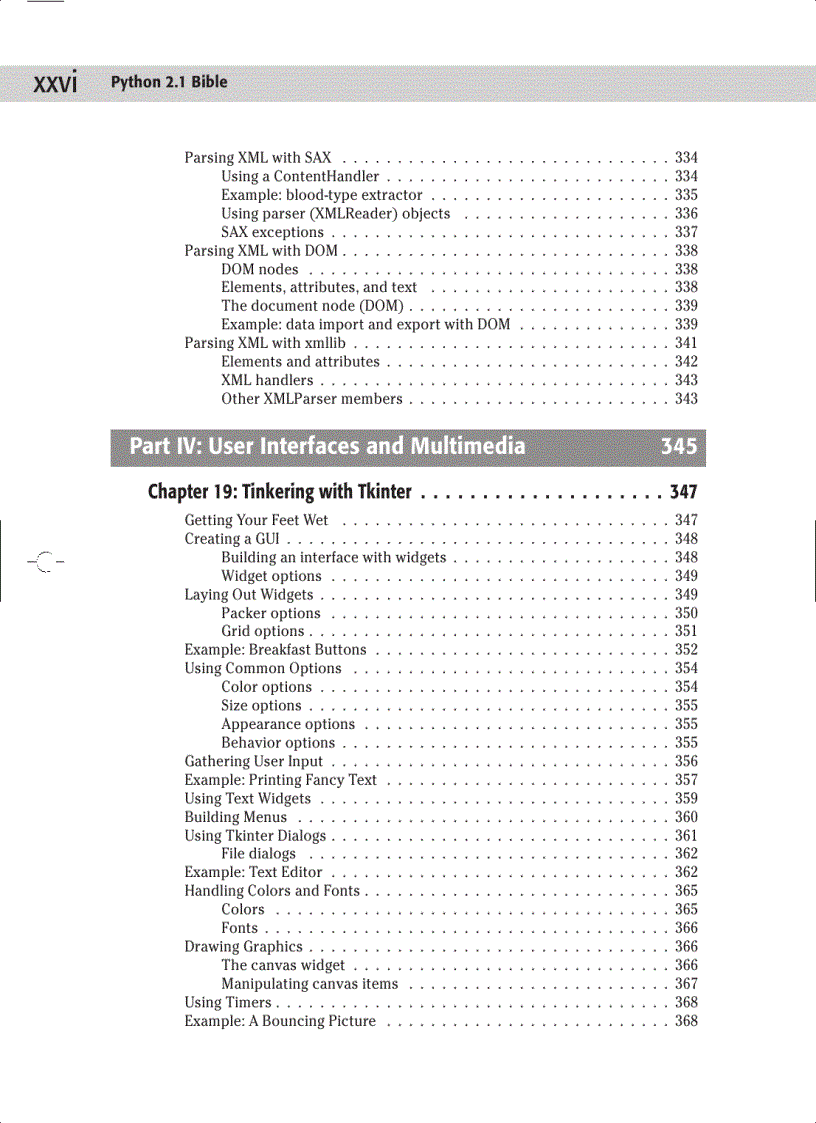 image for page Python 2 1 bible