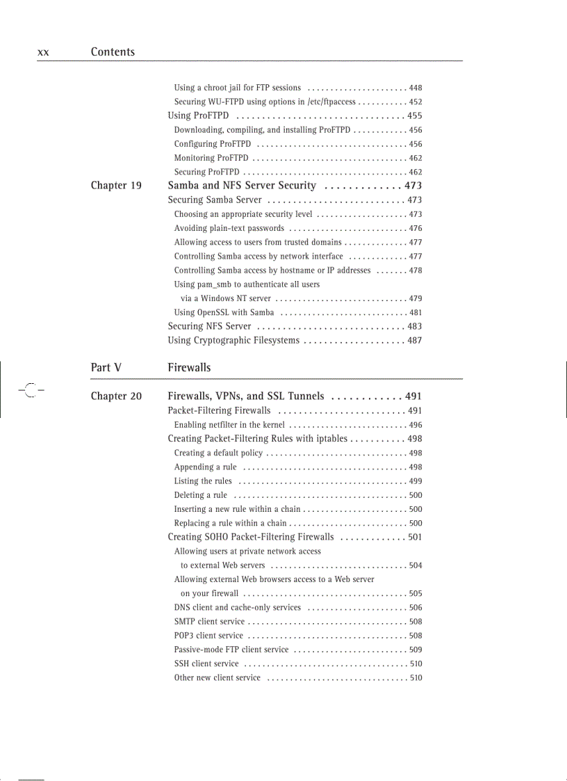 image for page Red Hat Linux Security and Optimization