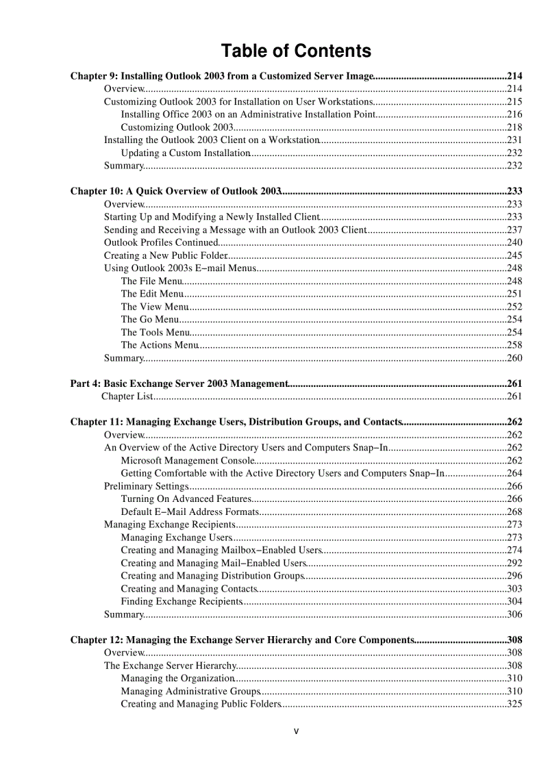 image for page Microsoft exchange server 2003