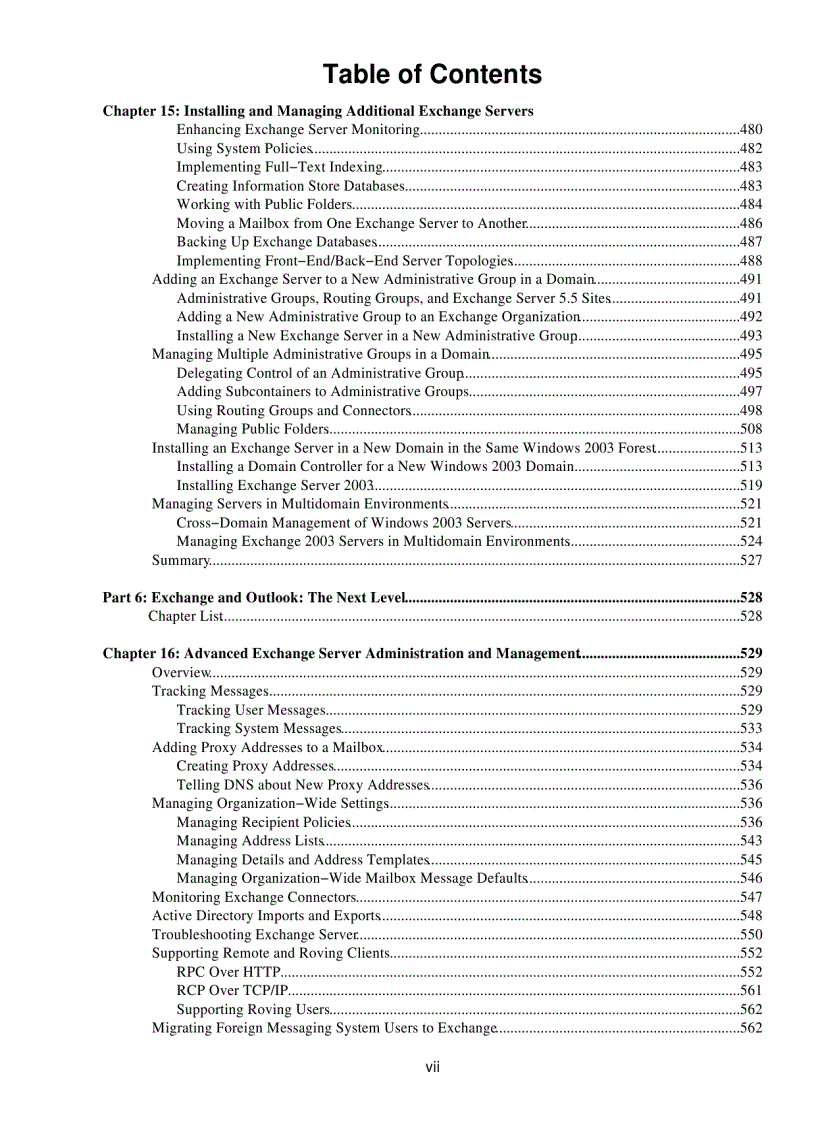 image for page Microsoft exchange server 2003