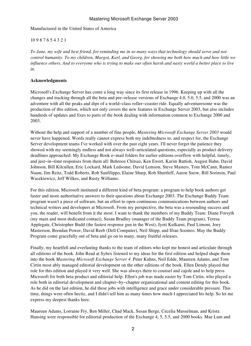 image for page Microsoft exchange server 2003