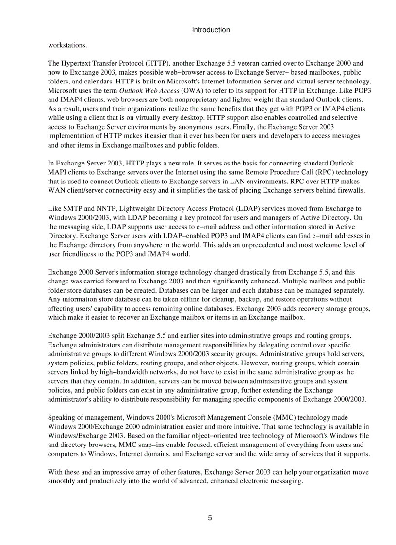 image for page Microsoft exchange server 2003