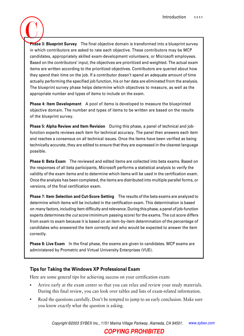 image for page Windows xp professional study guide