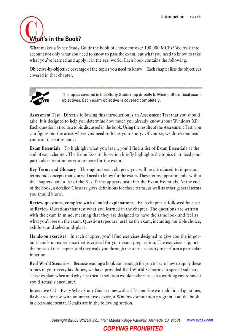 image for page Windows xp professional study guide