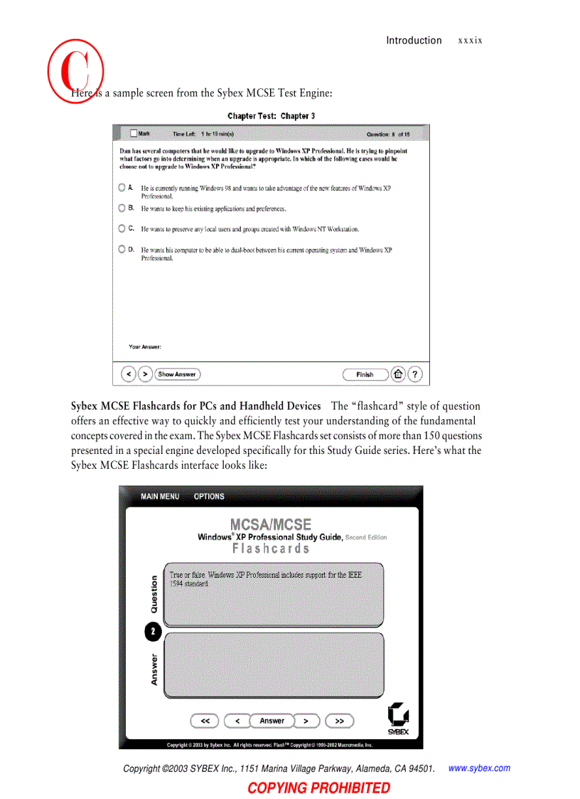 image for page Windows xp professional study guide