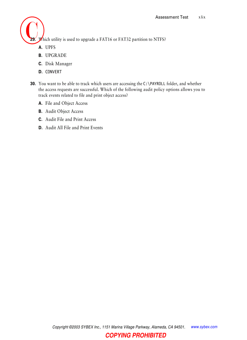 image for page Windows xp professional study guide