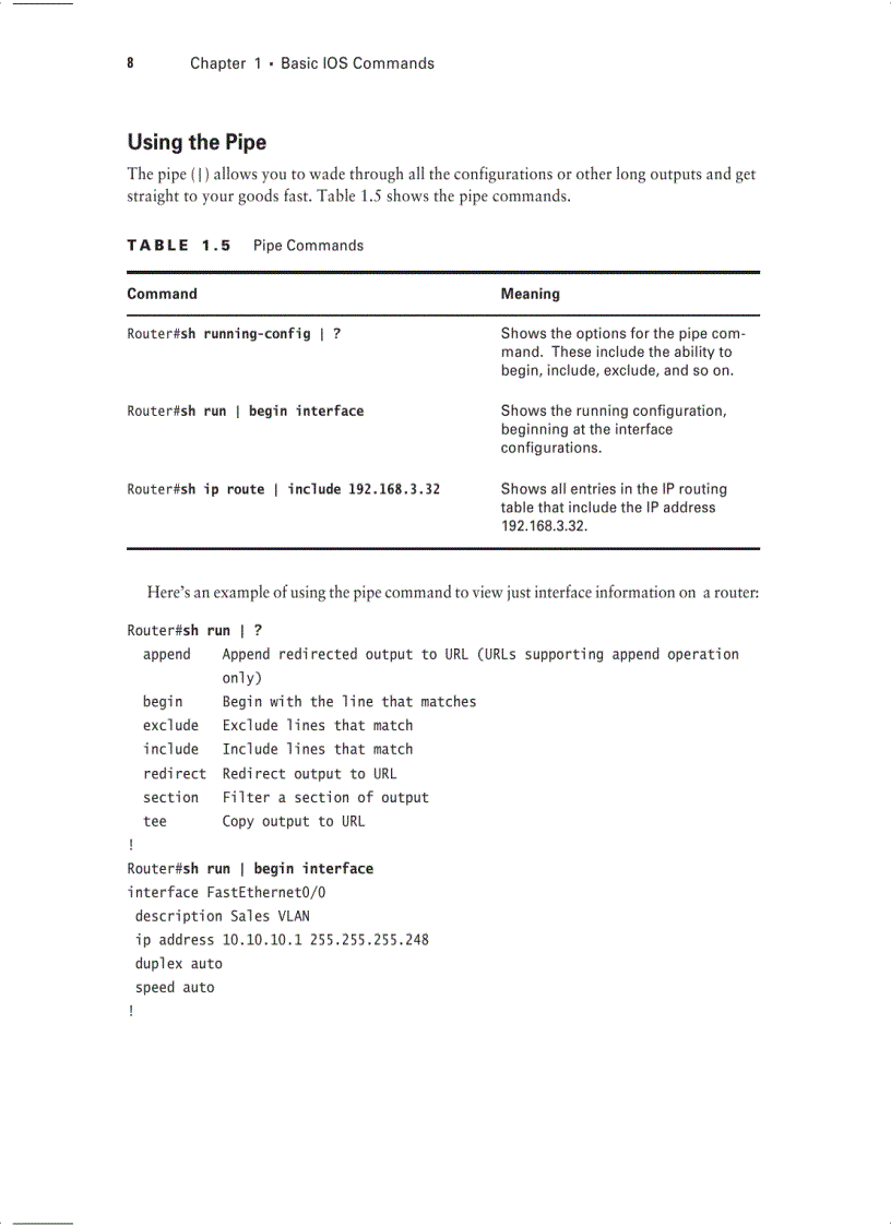 image for page Ccna ios Commands survival