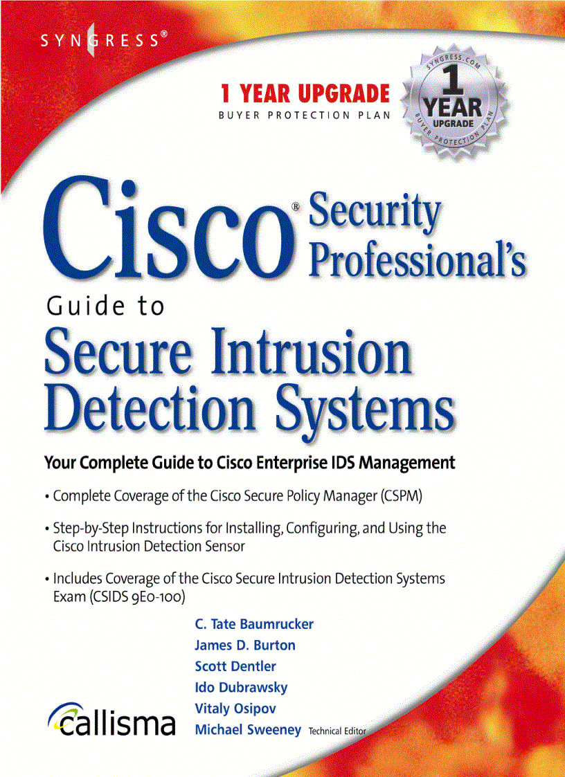 image for page Cisco security professional s Guide to Secure intrusion detection systems
