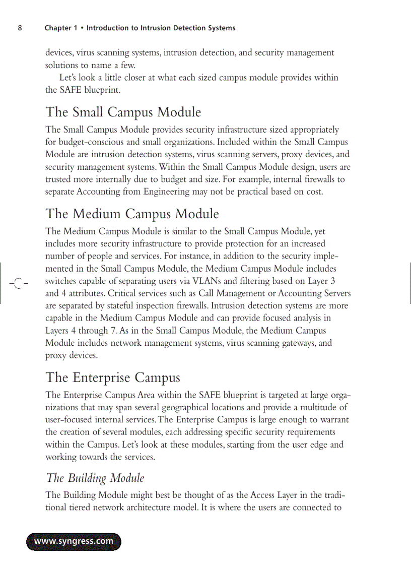 image for page Cisco security professional s Guide to Secure intrusion detection systems