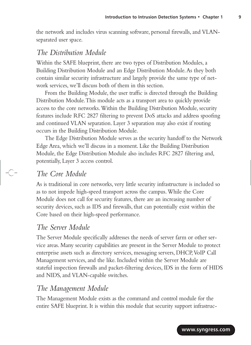 image for page Cisco security professional s Guide to Secure intrusion detection systems