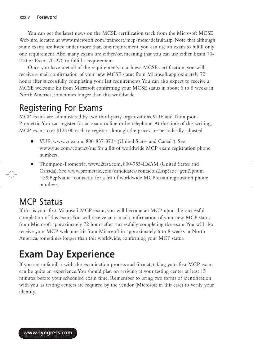 image for page Mcsa mcse exam 70 292 Manafing and Maintaining a Windows Server 2003 Enviroment for an MCSA Certified on Windows 2000