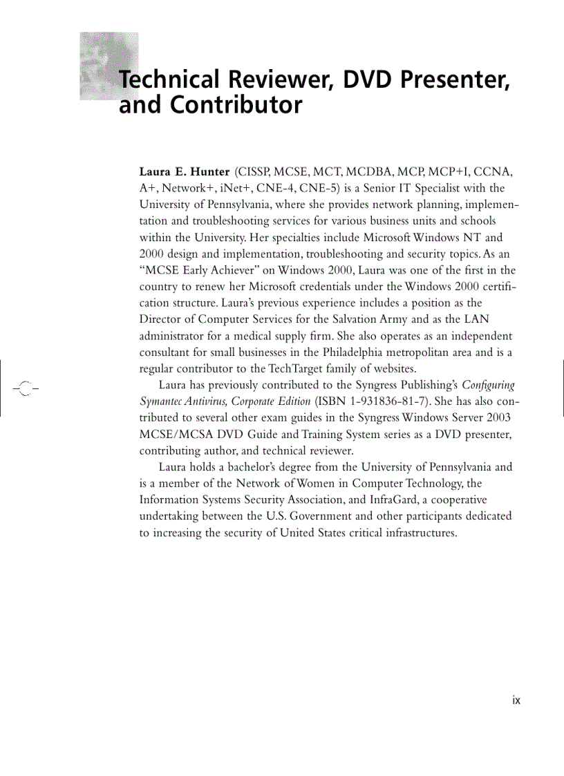 image for page Mcse exam 70 293 planning and maintaining a windows server 2003 network infrastructure