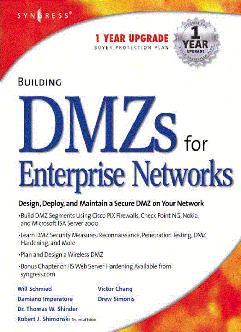 Building dmzs for enterprise networks