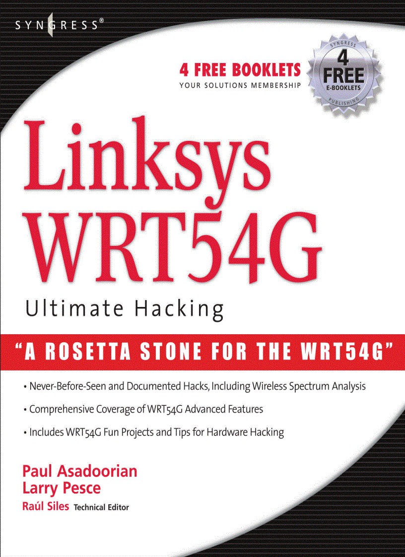 image for page Linksys wrt54g ultimate hacking