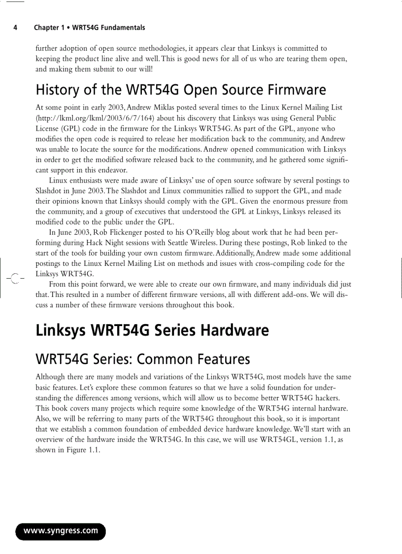 image for page Linksys wrt54g ultimate hacking