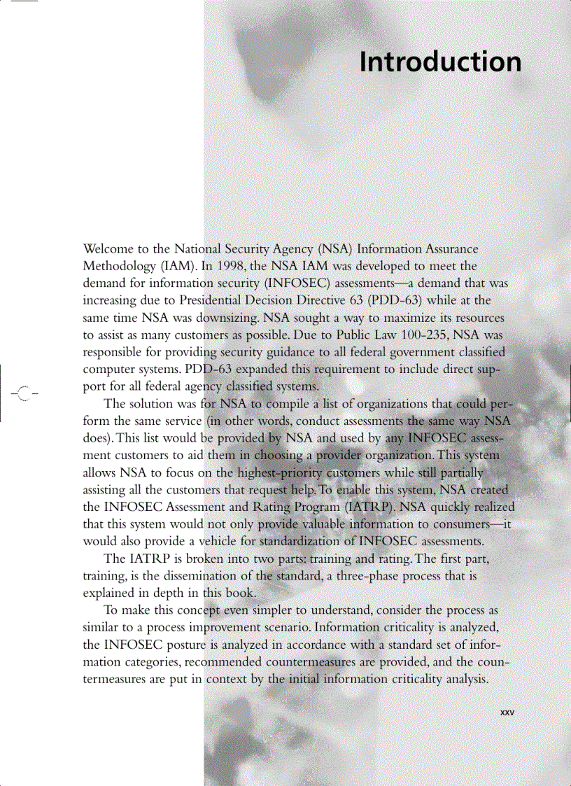 image for page Security assessment case studies for implementing the nsa iam