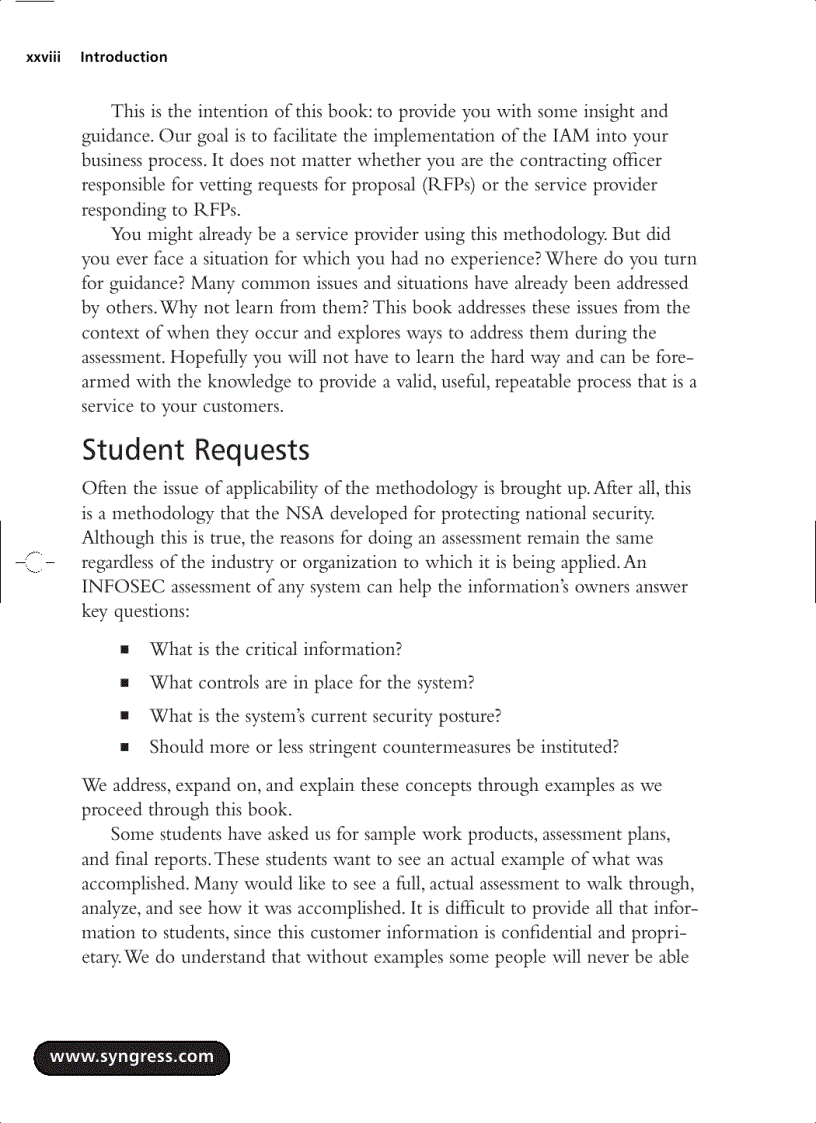 image for page Security assessment case studies for implementing the nsa iam